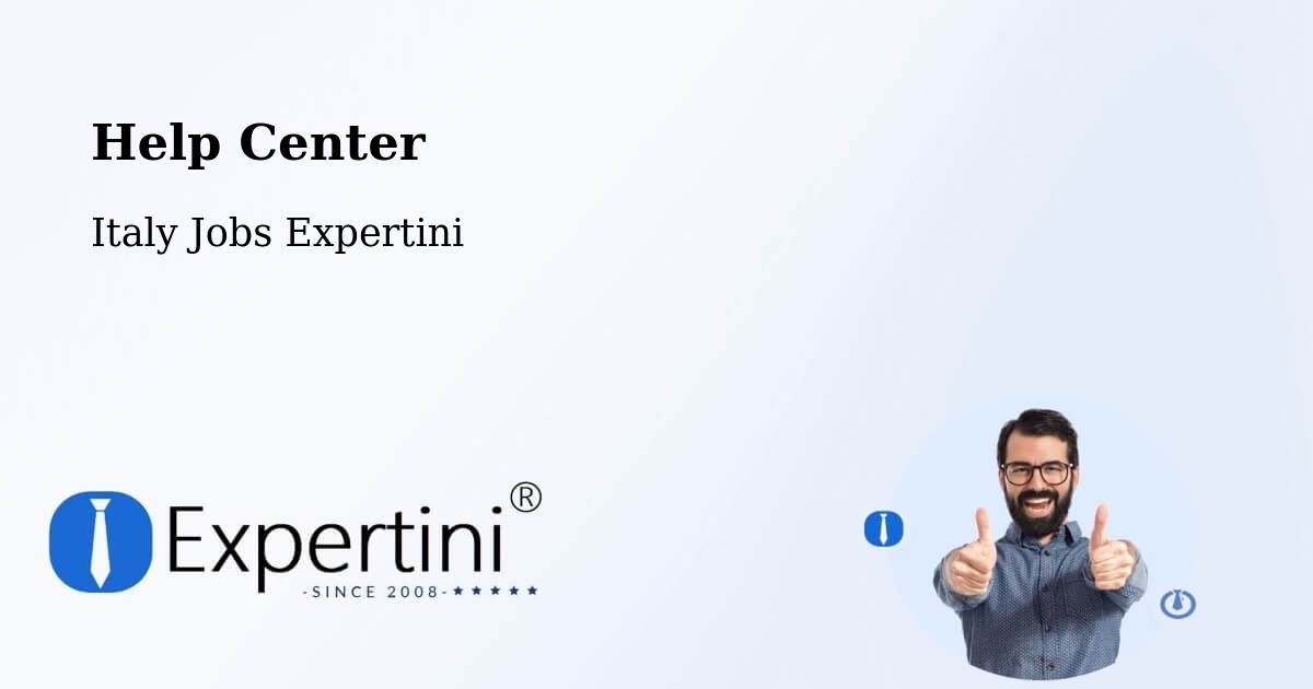 Help Center – Viddalba - Italy Jobs Expertini